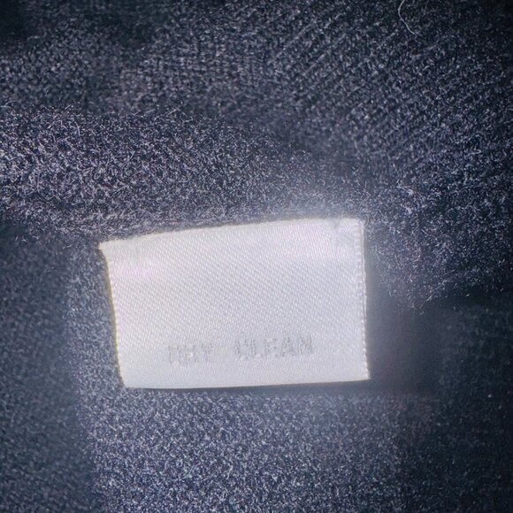 Investments Black Fine Cashmere Mock Neck Sweater L Womens Classic Style Preppy - Picture 8 of 9